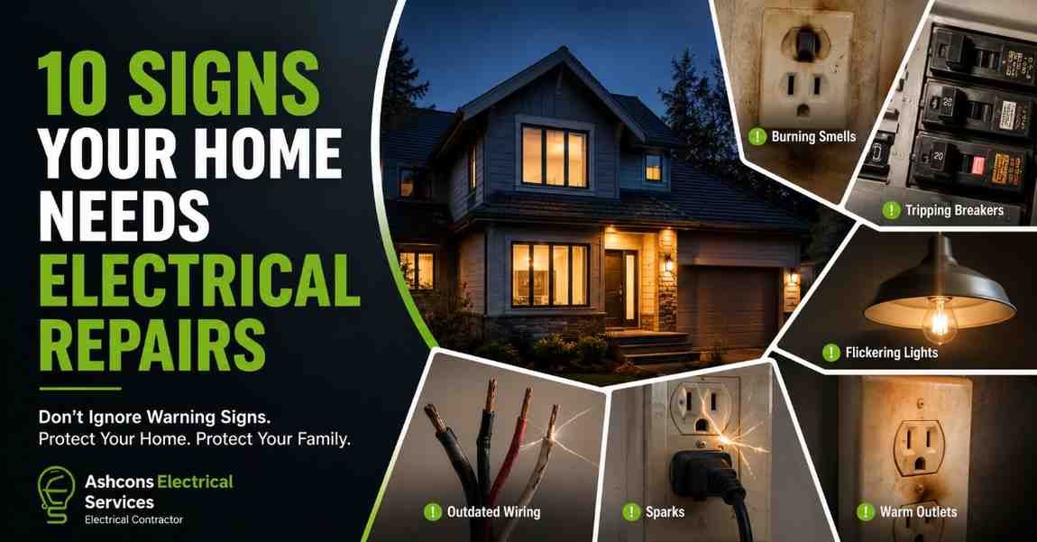 10 Signs Your Home Needs Electrical Repairs