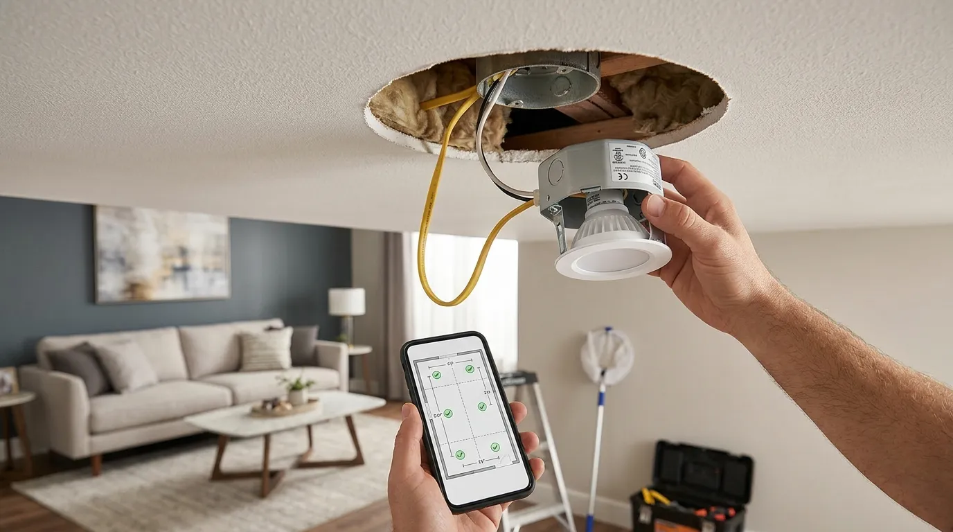 Everything Homeowners Should Know Before Installing Pot Lights in an Existing Ceiling