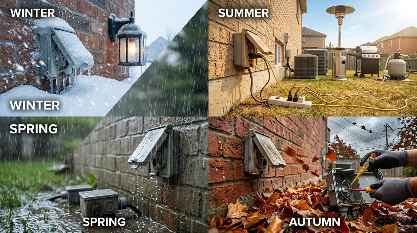 How Toronto’s Weather Affects Outdoor Electrical Systems Throughout the Year?
