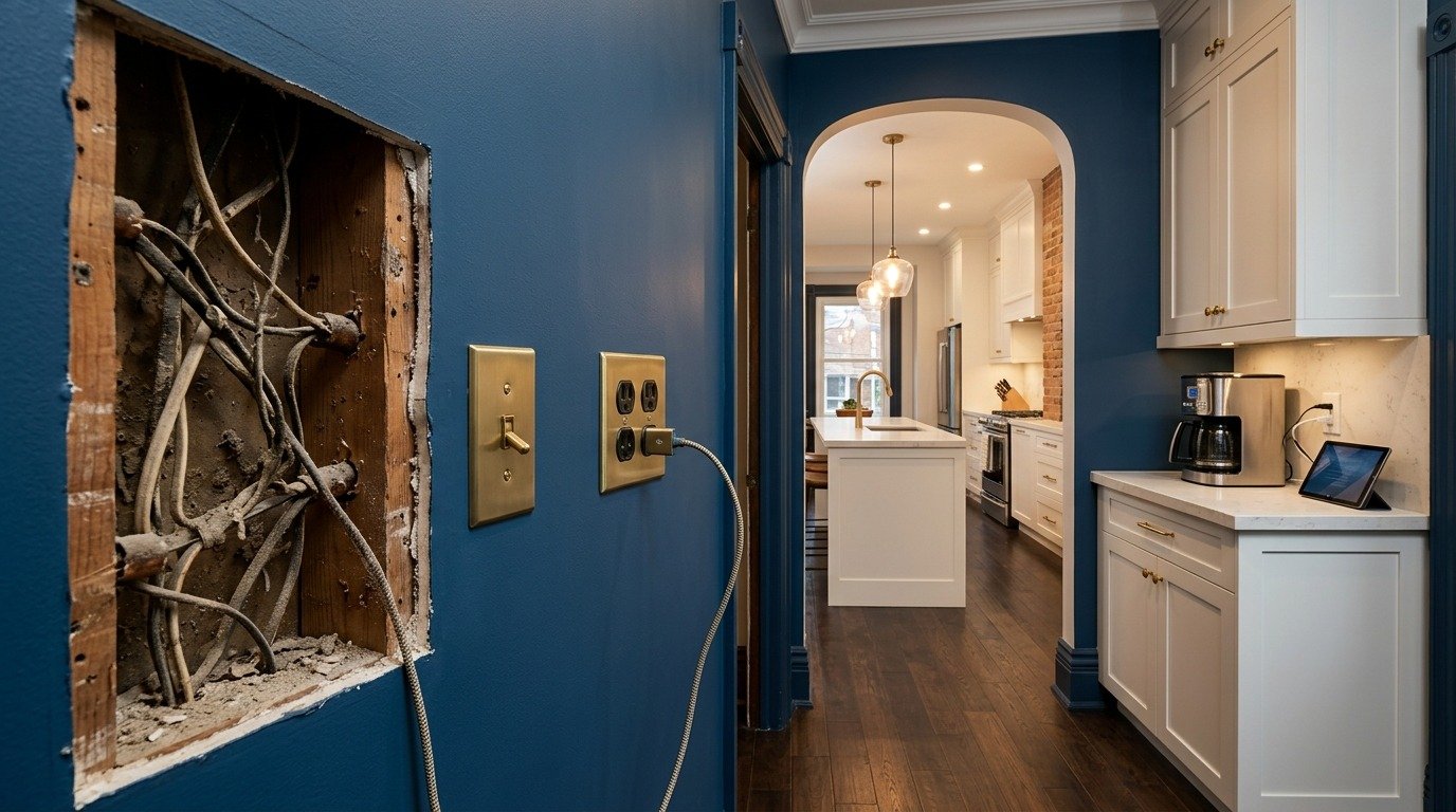 Why Older Toronto Homes Still Face Electrical Issues After Renovations?